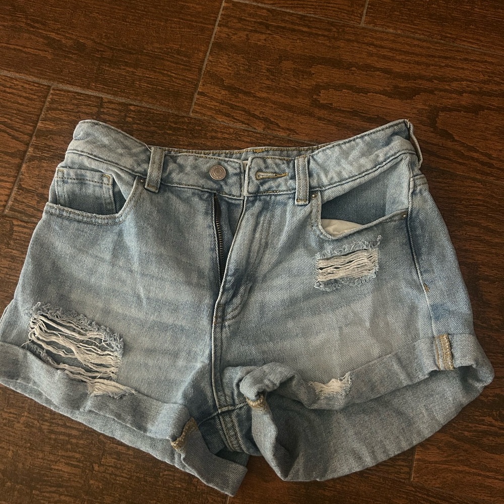 Denim Blue Women's Shorts